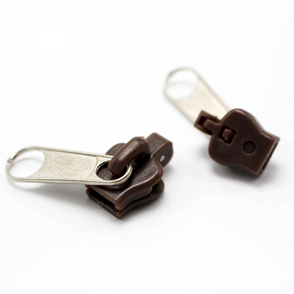 6Pcs/set Fix Zipper Replacement Zip Slider Teeth for Jackets Tents Zipper Repair Tool Tailor Garment Sewing Accessories 3 Sizes