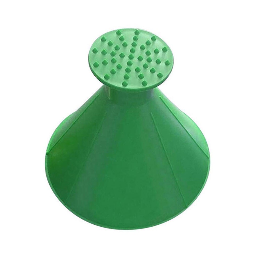 Ice Scraper Removable Magic Shovel Cone Shaped Scraper Car Winter Window Windshield Snow Ice Shovel Removal Car Ice Scraper: green