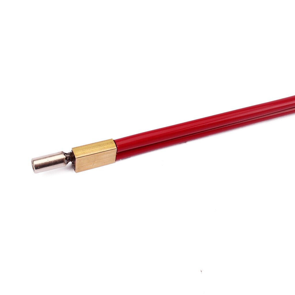 Double tige de guitare basse rouge, réglage à 2 voies avec une longueur de 610mm
