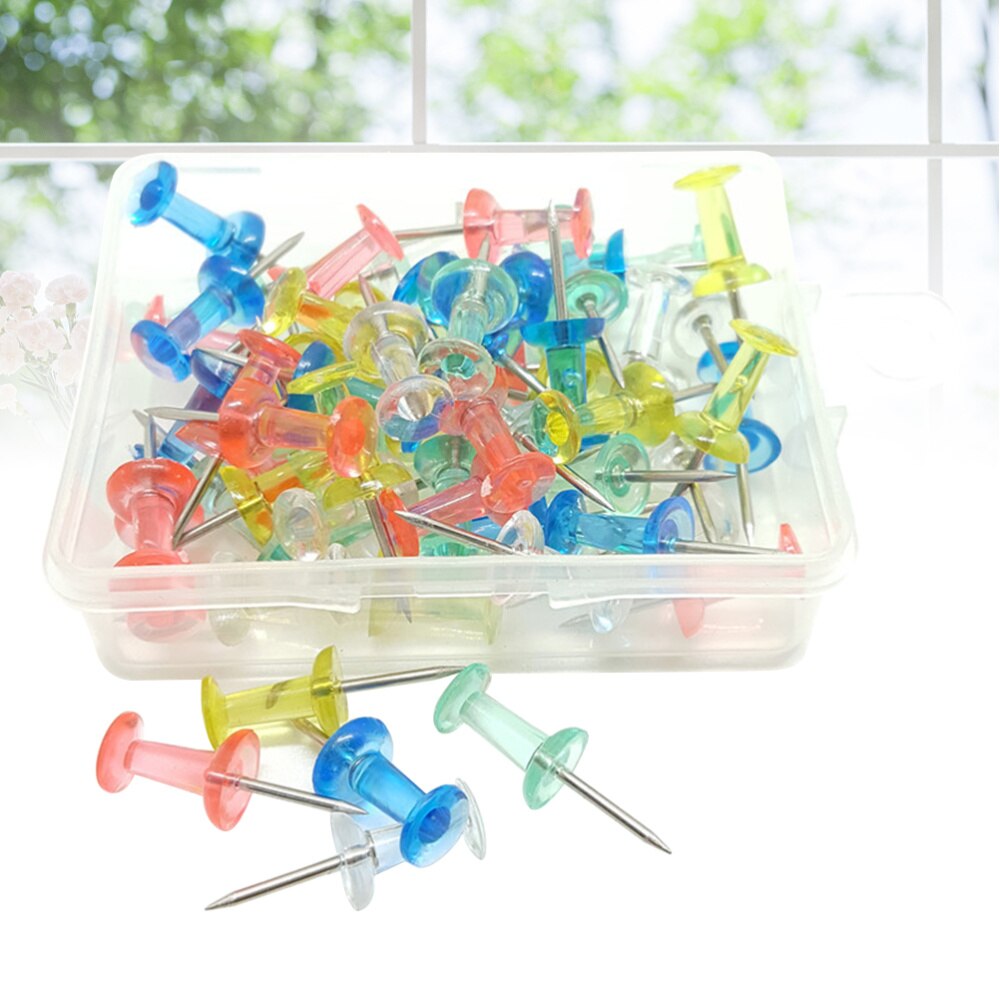 40 Pcs Pushpin Thumbtack Decorative DIY Tool for School Home Office Wall Maps Photos Bulletin Board