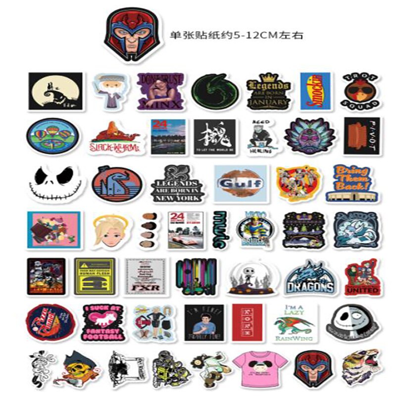 Bagage Laptop Computer Mobiele Telefoon Waterdichte Koffer Sticker