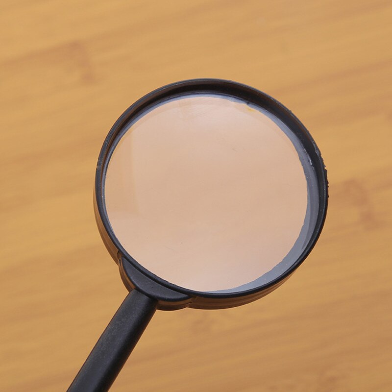Mini Pocket Magnifying Glass Hand Held 60mm Magnifier 3X Magnifying Loupe Reading Glass Lens For Reading Books Newspaper