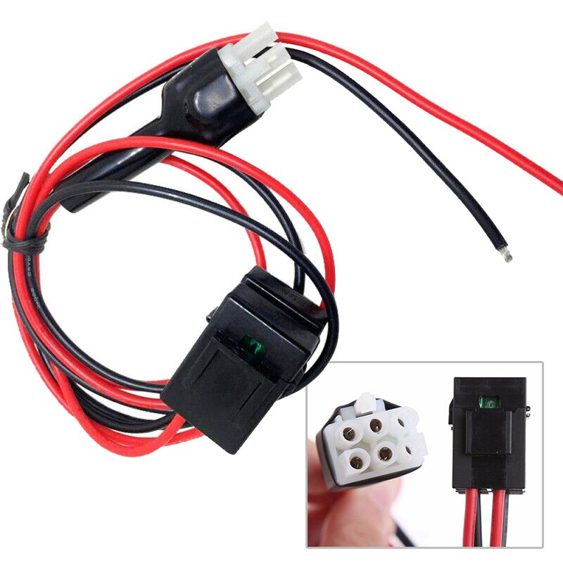 Câble d'alimentation cc 6 broches 30Amp pour TS-50s Radio Kenwood TS-60s TS-140 TS-440 TS-450 neuf et de
