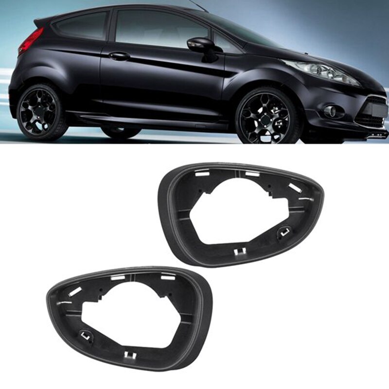 Auto Zijdeur Wind Achteruitkijkspiegel Cover Frame Voor Ford Fiesta MK7