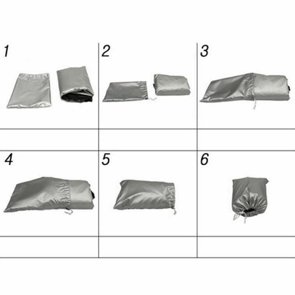 Motorfietshoes doek moto scooter hoes beschermer waterdicht stofdicht voor winter buitenopslag voor 125cc-150cc motorfietsen