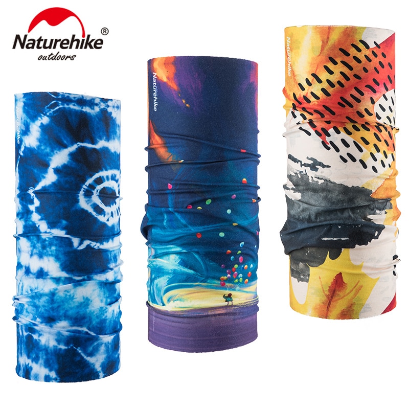 Naturehike wandelsjaal hoofdband outdoor kamperen wandelen fietsen fiets hoofddoek magisch ademend hoofddeksel  nh17 t 020- j