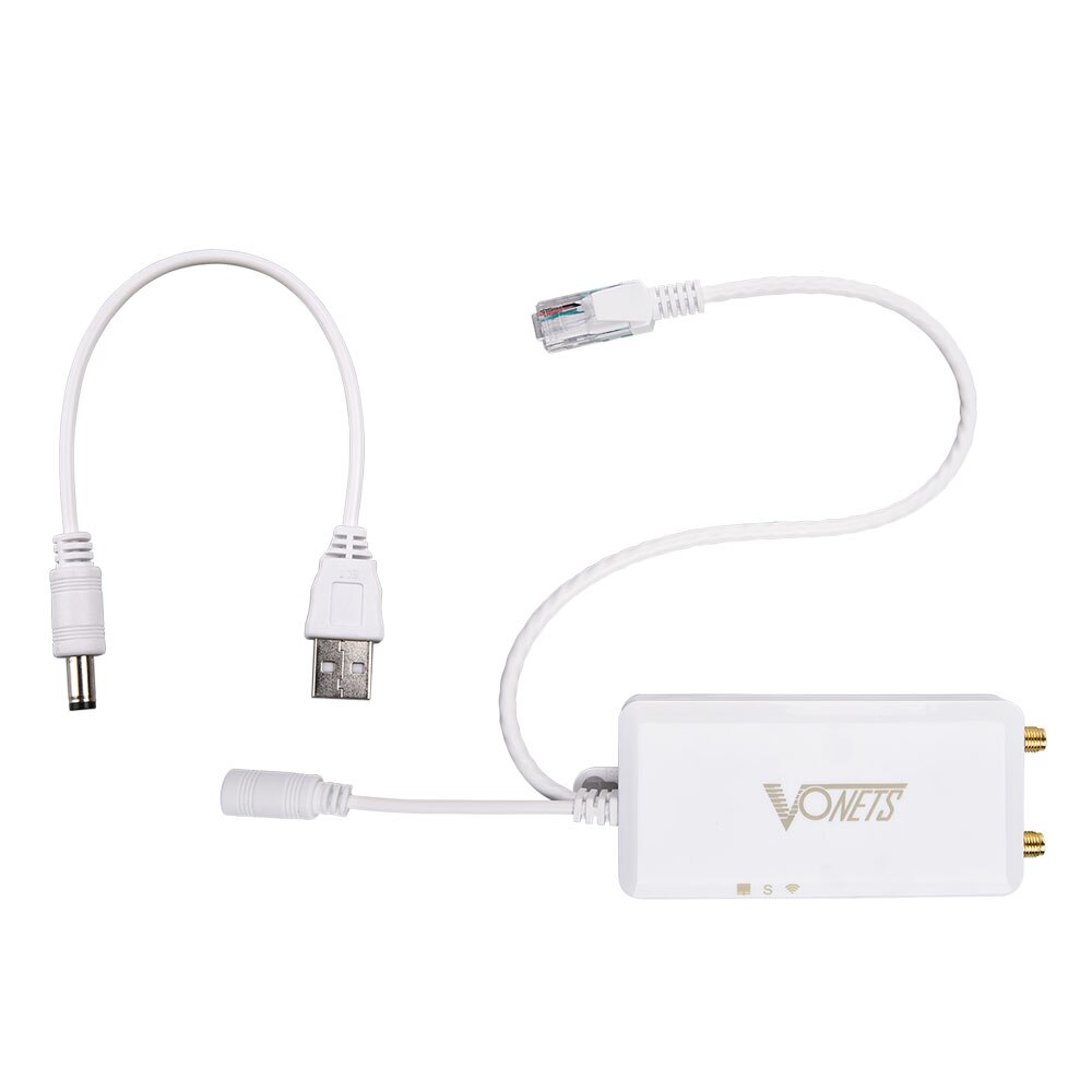 VONETS VAP11S-5G 900Mbps WiFi Bridge Mini Router Repeater Ethernet to Wifi Antenna for Network Printer IP Camera Monitoring