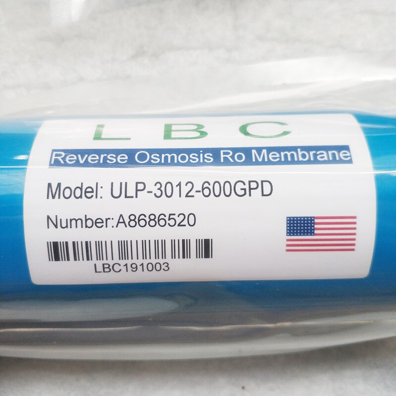 600gpd Omgekeerde Osmose Water Filter 3012-600 Ro-membraan Filter Ro Systeem + Nsf Water Filter Osmose Behuizing 1/4 quick Links
