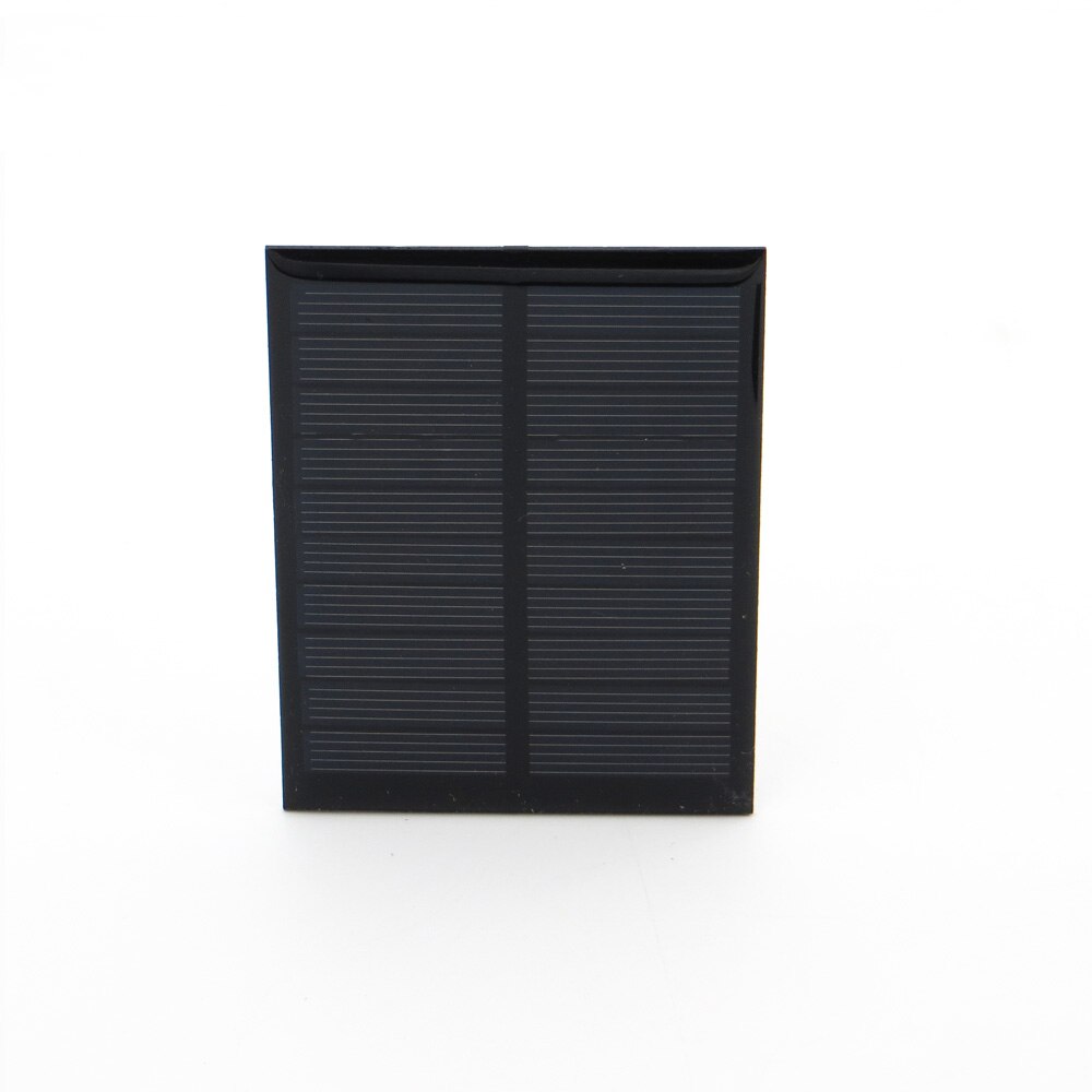 5v 160ma 0.8 watt solcellepanel standard epoksy polykrystallinsk silisium diy batteriladingsmodul mini solcelle leketøy
