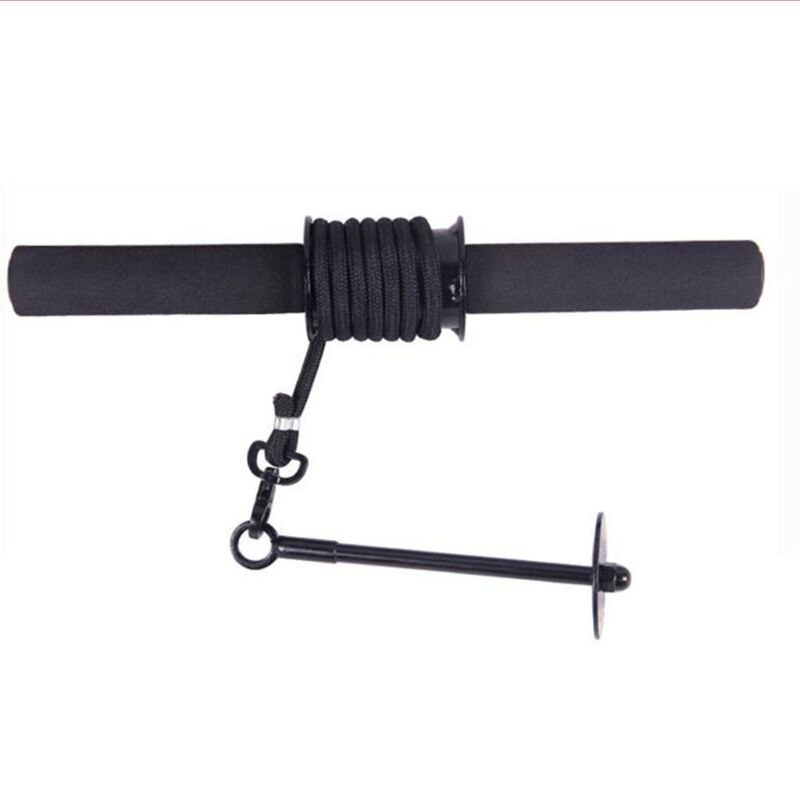 Forearm Wrist Blaster Roller Weight-bearing Rope Arm Curler Hand Curl A0KA