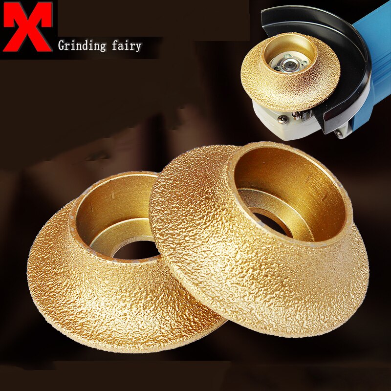 French side grinding head angle grinder grinding disc diamond polished stone stone round knife knife cloud marble