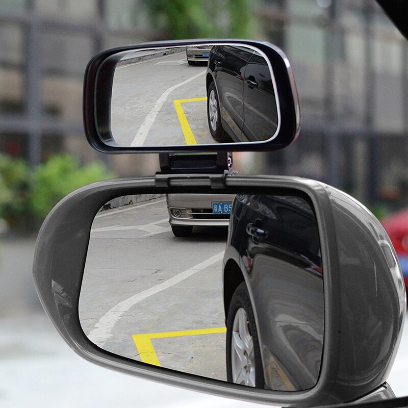 Yasokro drejelig justerbar bakspejl vidvinkelobjektiv bil blindspids spejl til parkeringshjælp