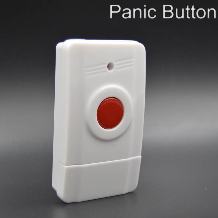 3 pieces of 433MHz Wireless Emergency Alarm Button. Panic Button, One Key Alarm, Can install on the wall,