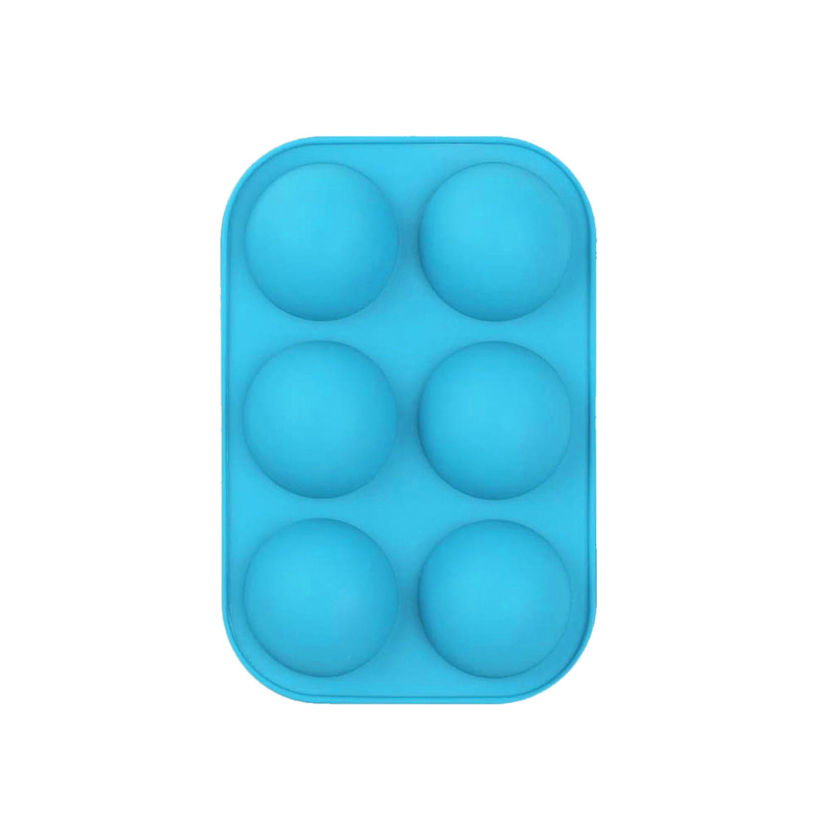Half Sphere Silicone Soap Molds Bakeware Cake Decorating Tools Pudding Jelly Chocolate Fondant Mould Ball Biscuit Baking Moulds
