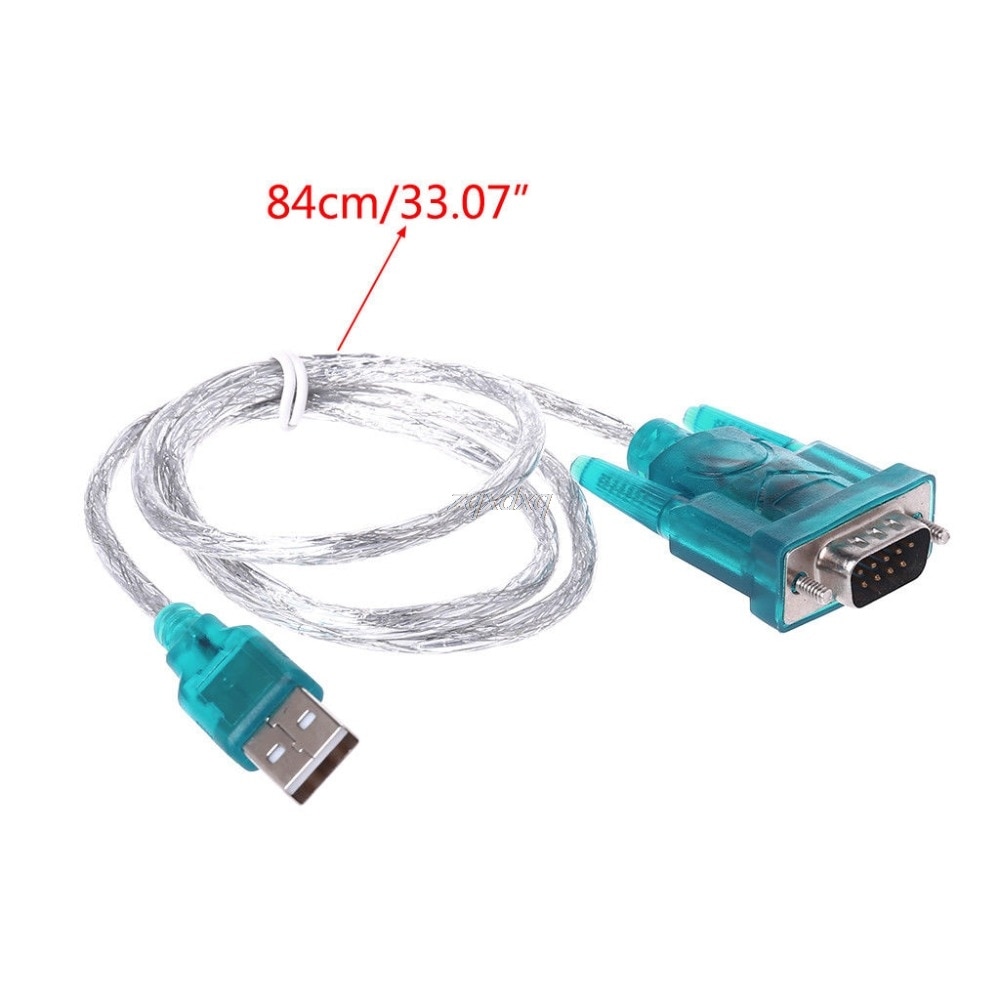 Conversor e adaptador de porta serial usb para rs232, 9 pinos, db9, cabo com porta serial, conversor, whosale, envio direto