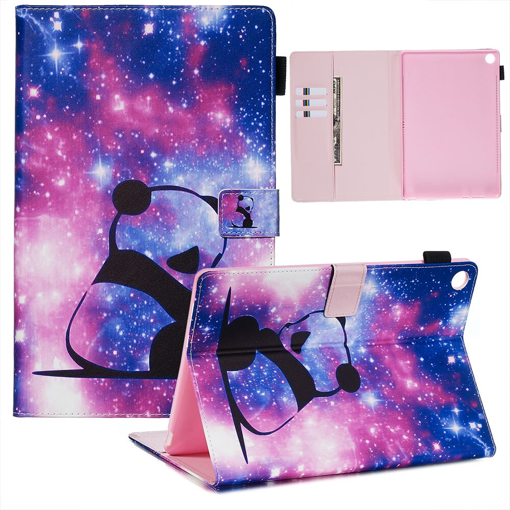 Tablet Case for Huawei MediaPad M5 8.4" & M5 Pro 10.8" - PU Leather Flip Stand Cover with Animal Print: 01 / M5 8.4 inch