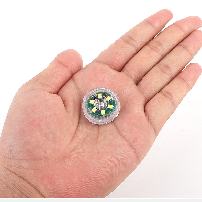 Mini Car LED Touch Switch Light Auto Wireless Ambient Lamp Portable Night Reading Light Car Roof Bulb Car Interior Light 1/2Pcs