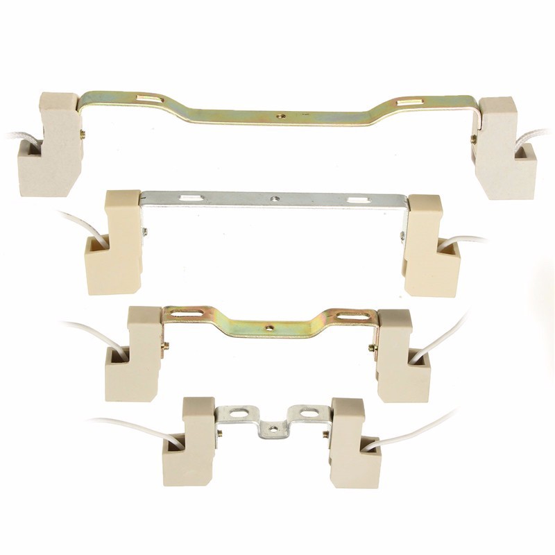 78/118/189mm r7s flom halogen lyspære keramisk lampe sokkel holder adapter fatning  r7s lampeholdere scene lys holder  x1 keramikk