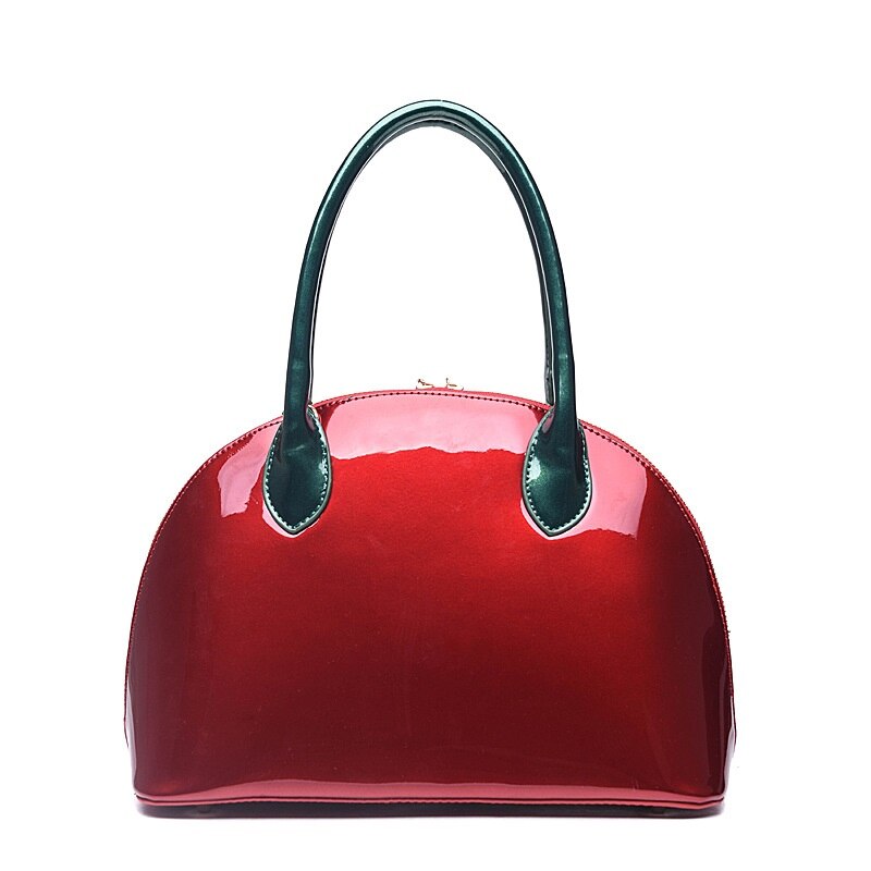 Vrouwen Mode Lakleer Bloemen Shell Zak Handtassen Schoudertas Crossbody Tas Jurk Party Club Tas