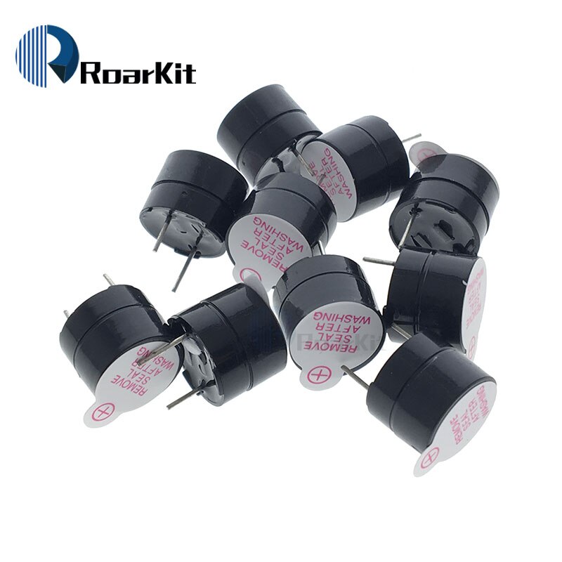 10pcs 3v Active Buzzer Magnetic Long Continous Beep Tone Alarm Ringer 12mm MINI Active Piezo Buzzers Fit For Arduino Diy Electro