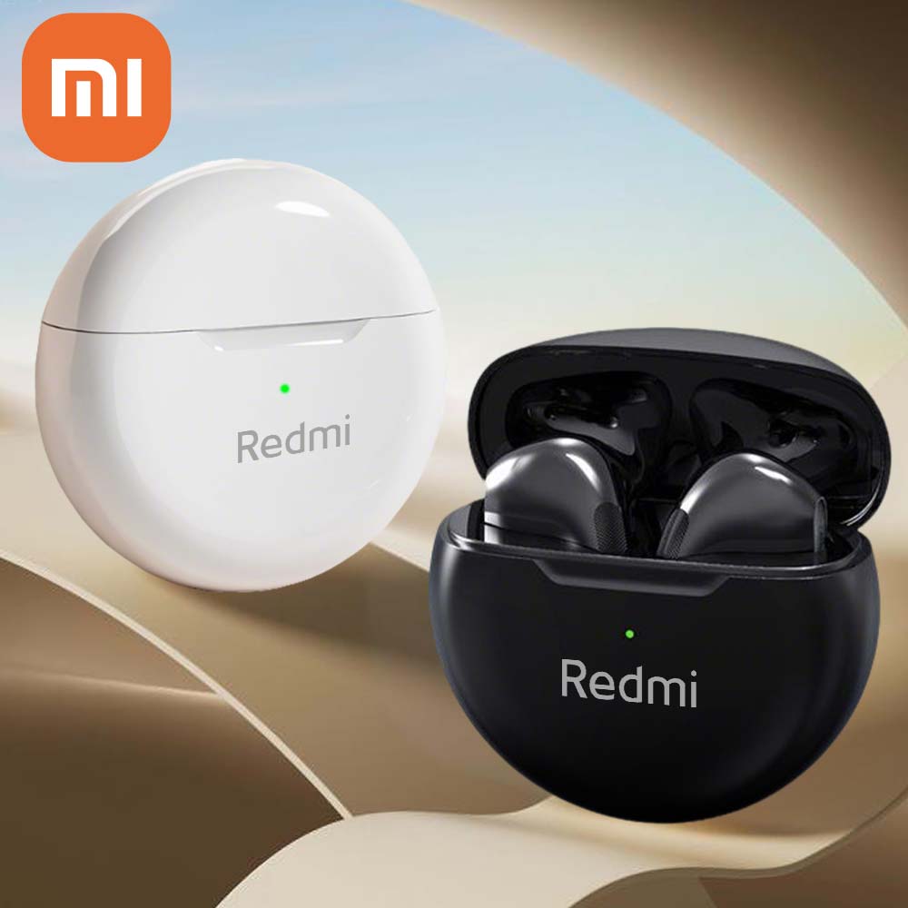 Xiaomi TWS Wireless Earbuds Redmi Bluetooth Headphones Stereo HiFI Bluetooth Earphones Waterproof sports Headset white