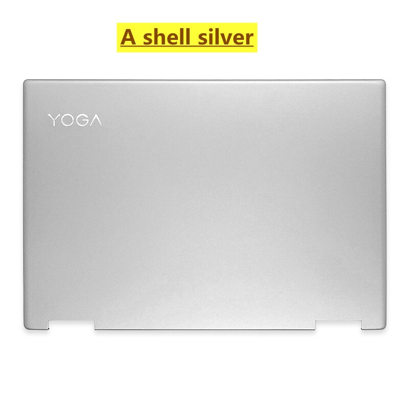 Coque pour ordinateur portable Lenovo YOGA 720 – 13 A, coque C, coque D, coque inférieure, coque pour Notebook: A shell silver
