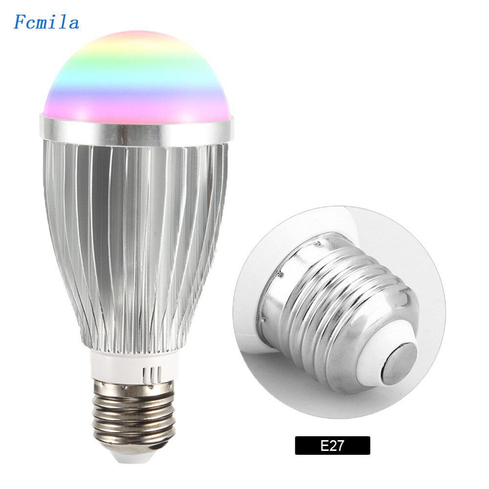 Smart LED Lamp LED E27 B22 E26 LED Licht E27 LED Lamp AC85V-265V Lampada Bombilla Spotlight WIFI Smart APP Controle lamp