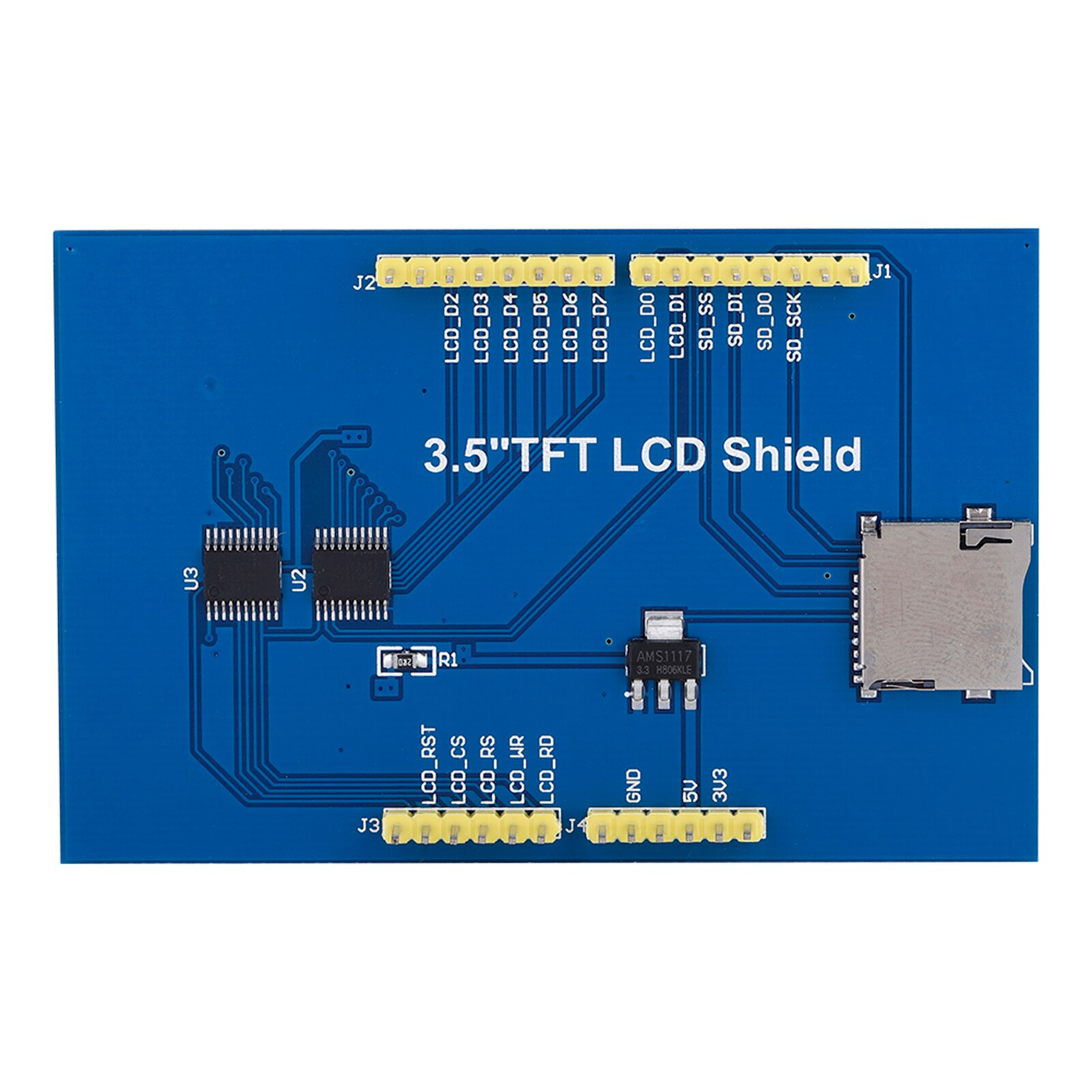 3.5 Inch TFT LCD Screen Module 480 x 320 For Arduino &amp; MEGA 2560 Board With/Without Touch Panel Equipped With Memory Card Socket