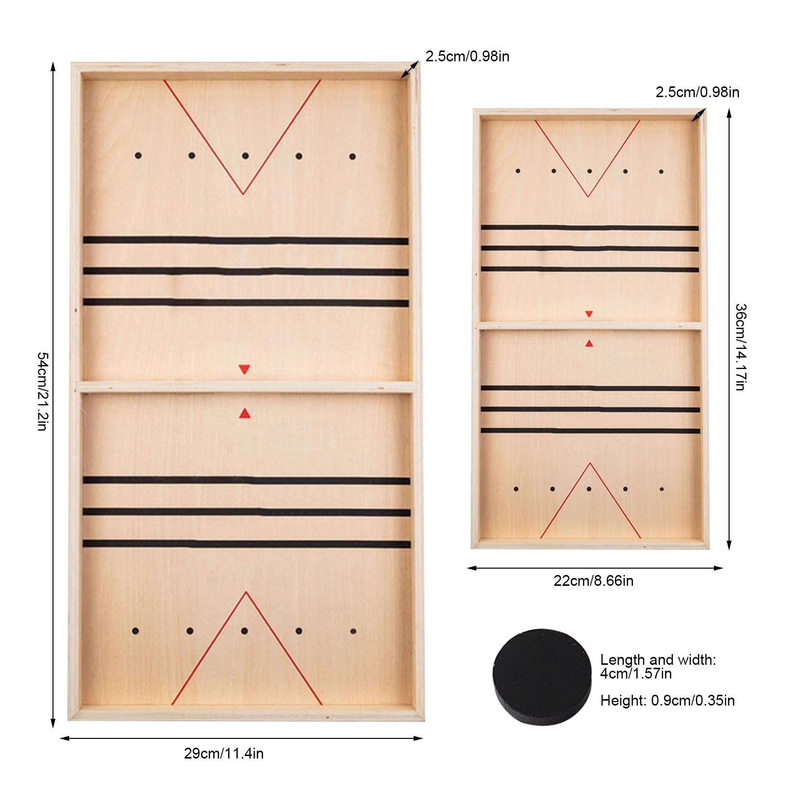 Chess Game Family Hockey Board Toy Table Games Party Entertainment Christmas Desktop Wooden Winner