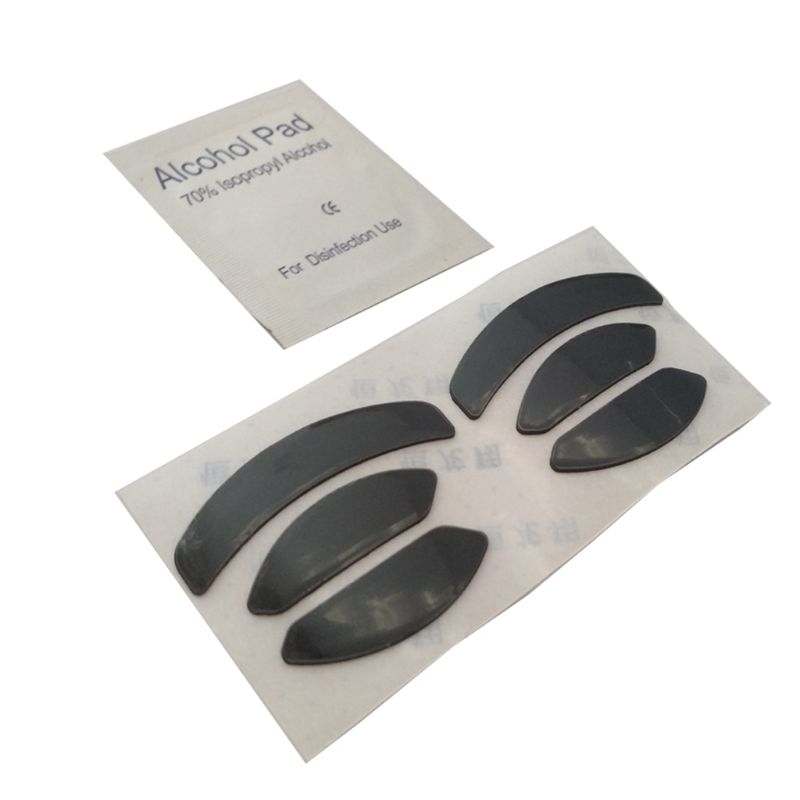 2Pcs 0.6mm Thickness Replace Mouse Feet Mouse Skates For for SteelSeries Sensei 310 Mouse N0HC