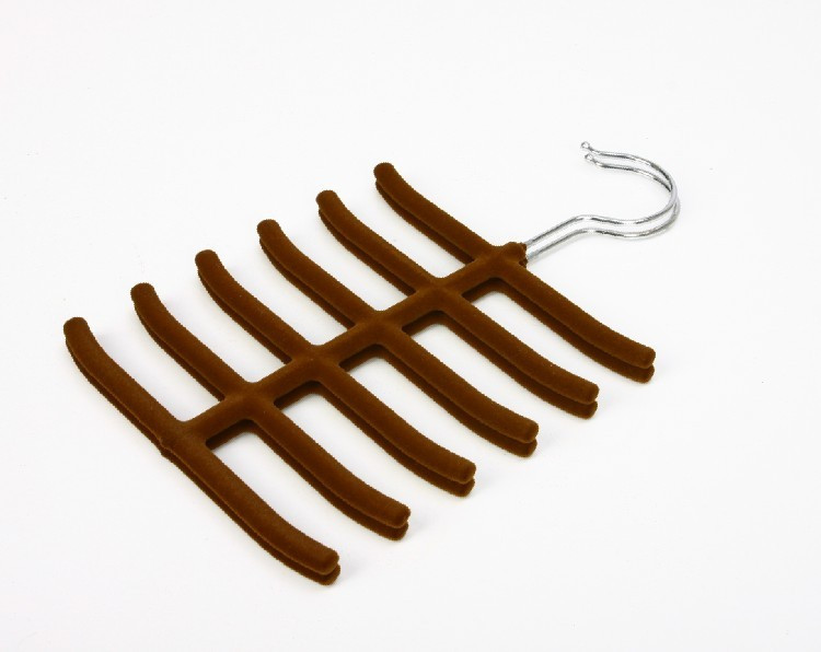 1pc nova gravata cinto toalha de veludo reuniram antiderrapante cachecol xale gravata cinto roupas cabide cremalheiras suportes mz 004