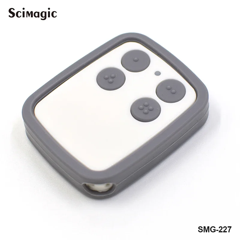 control remoto de copia multifrecuencia 250-868MHz compatible con puerta de persiana enrollable control remoto para puerta de garaje: Negro
