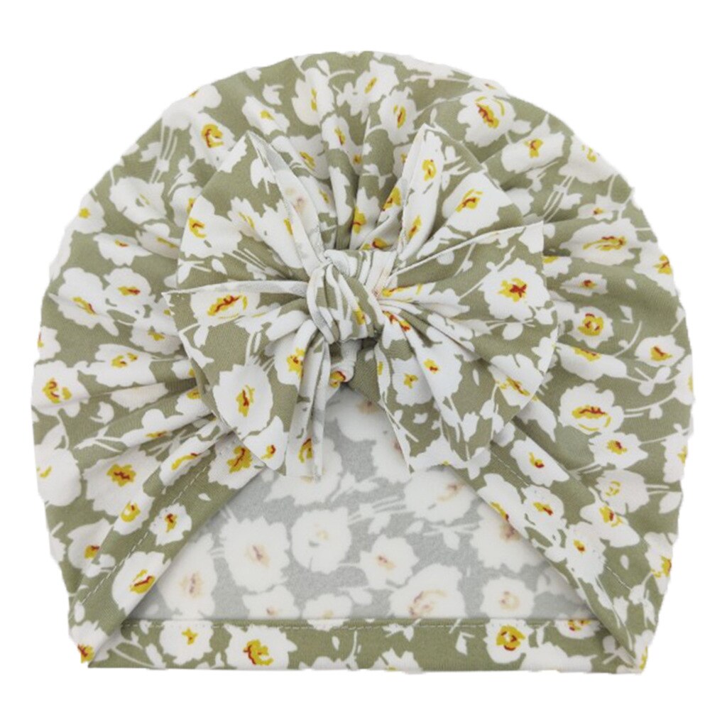 bonnet bebe fille Bonnet élastique à gros nœud pour bébé fille, bandeau pour -né, Bonnet, accessoires pour enfants de 0 à 3 ans: E