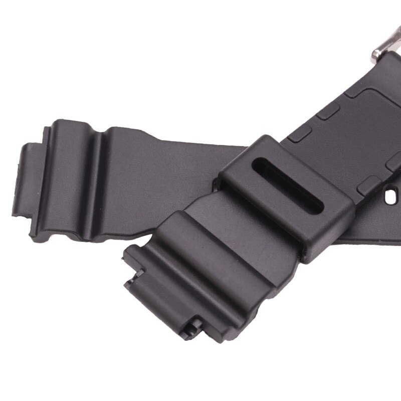 Horlogebanden 16Mm X 25Mm Mannen Zwarte Sport Duiken Rubber Siliconen Horloge Band Voor 6900 Serie Horloge Accessoires