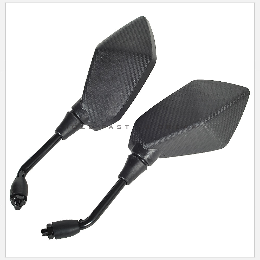 Kawasaki ninja  z750 z800 z900 z1000 650r er6n er6f er5 taustapeili 10mm moottoripyörän sivupeili