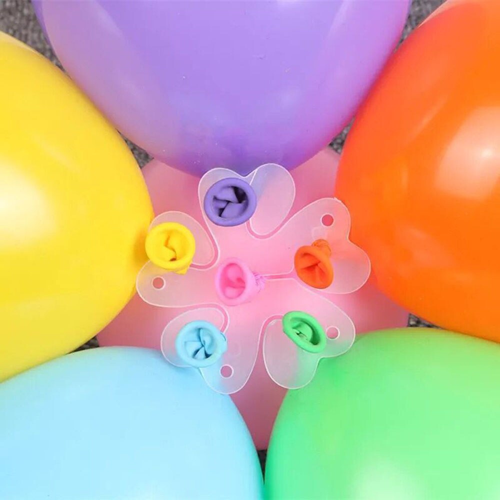 5 Meters Balloon Clip Chain Tie Tool Balloon Accessories Diy Latex Balloons Modeling Plastic Birthday Wedding Party Decor Bal