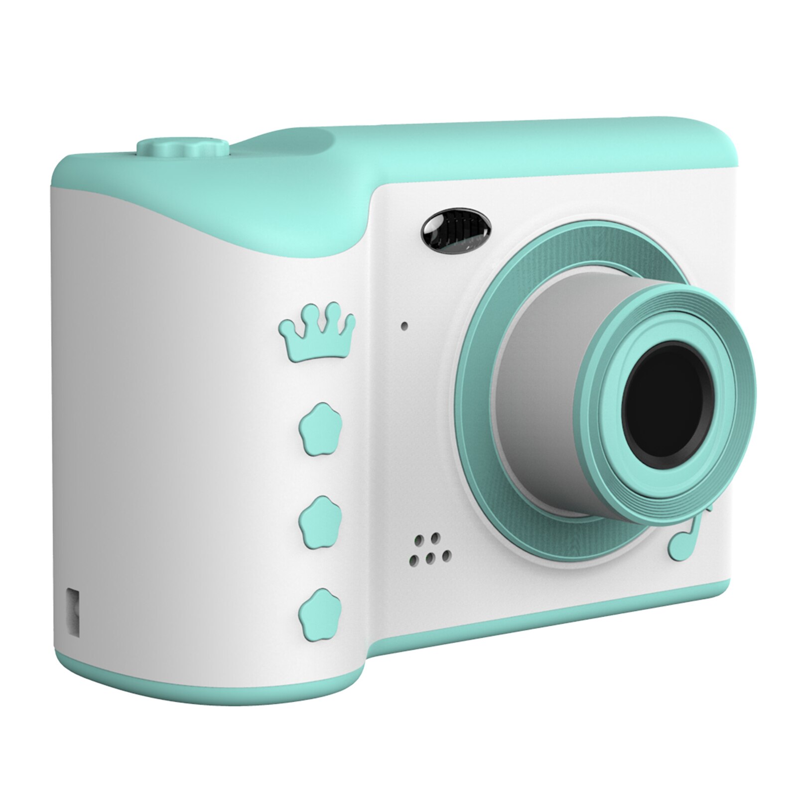 Kids Digitale Camera 2.8 Inch 8.0MP Oplaadbare W/16Gb Kaart Compact: Blue