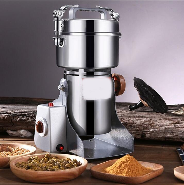 800g Grains Spices Hebals Cereals Coffee Dry Food Grinder Mill Grinding Machine gristmill home medicine flour powder crusher