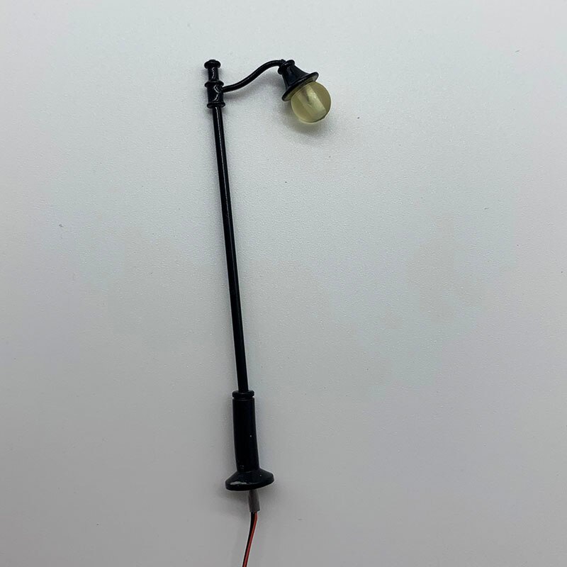 2 Stck ho Skala Modell züge Eisenbahn Park garten Straße Licht 3V Laternenpfahl Lampen/Modell Park Lampen/zug Layout Modell Park Landschaft