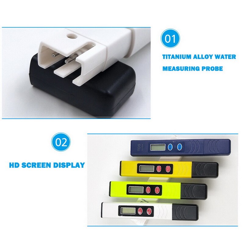 PH Meter 0.01 PH High Precision Water Tester Measurement Portable Water Tester Tool For Drinking Water Aquarium