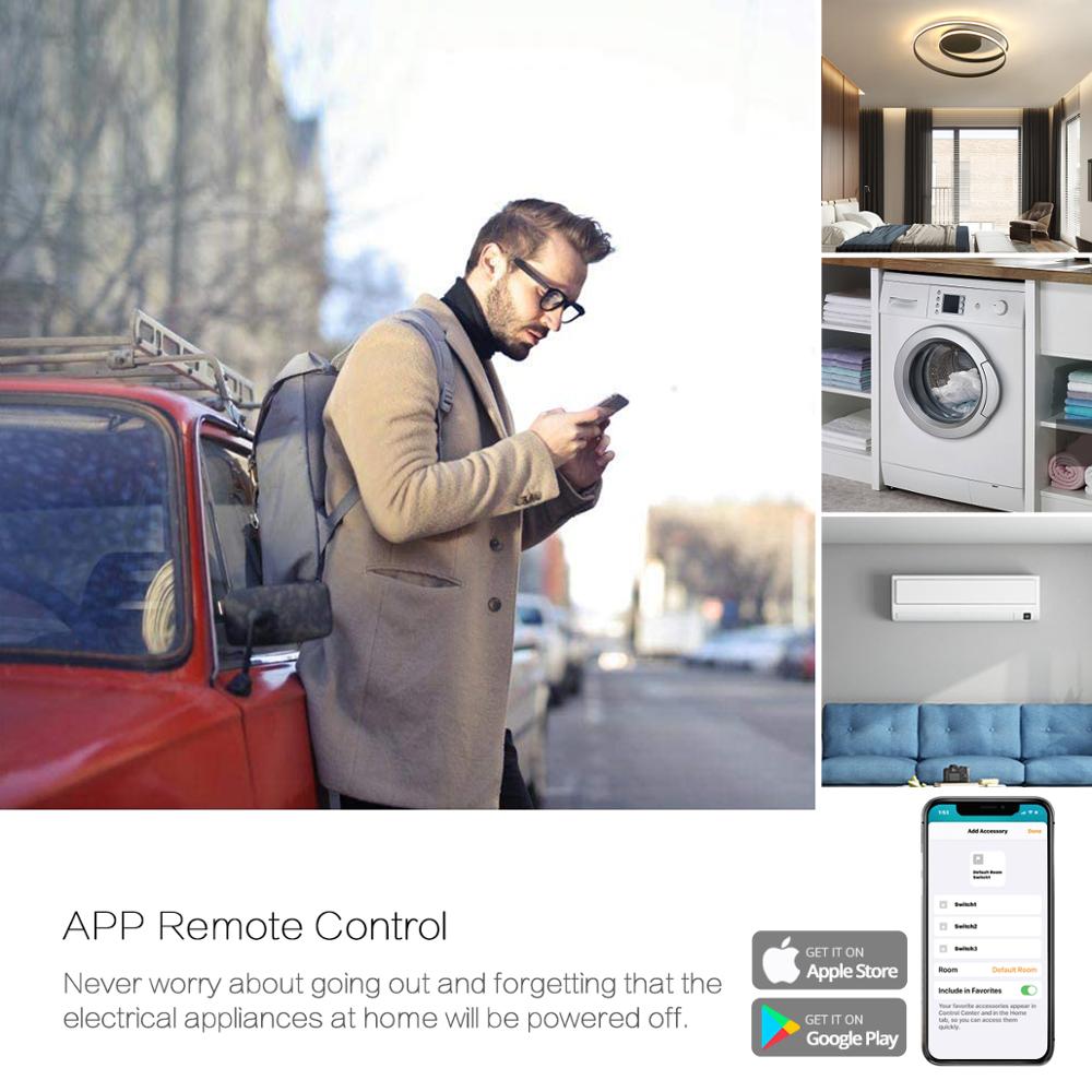 Wifi Led Licht Schakelaar Diy Smart Home Tuya / Smart Leven/Apple Homekit Control Relais Schakelaar Breaker