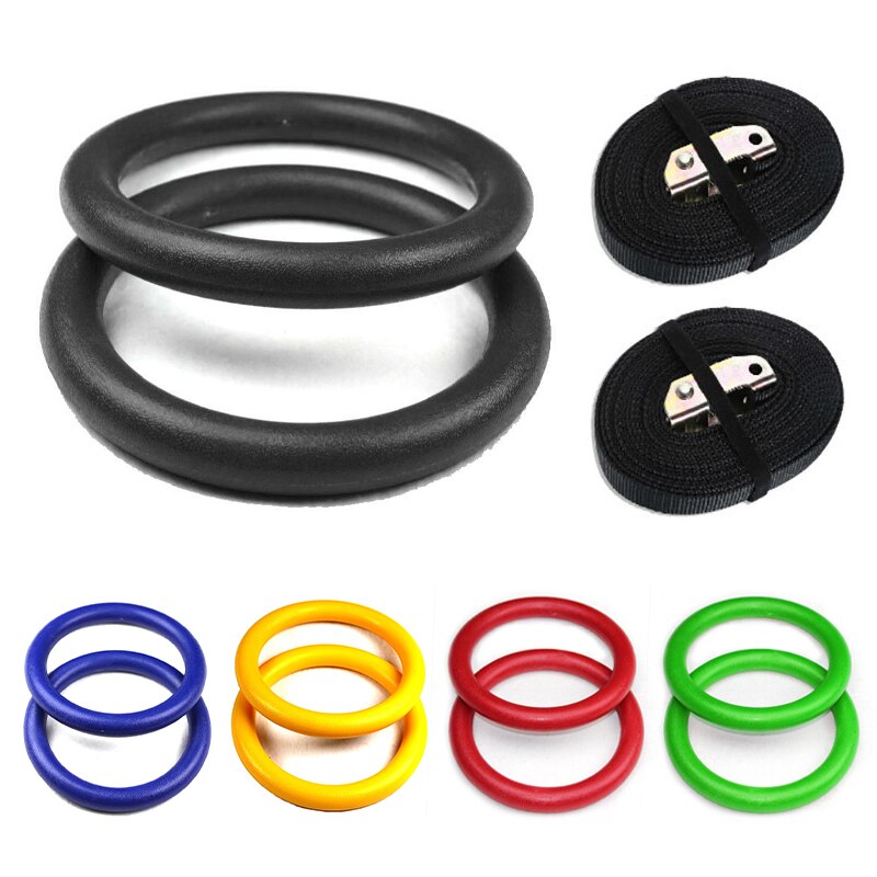 28mm abs gymnastikringe pull-up fitness gym ringe til arm bryst mavemuskel krop styrketræning crossfit træning