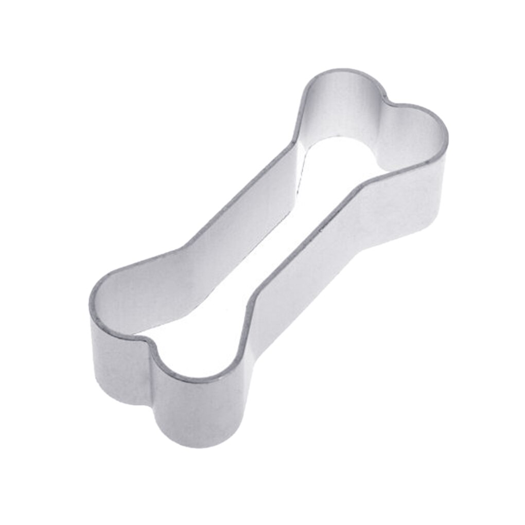 Molde con formas de hueso para galletas, cortador de acero para hornear Fondant, cortador de galletas DIY, herramienta para hacer galletas de cocina