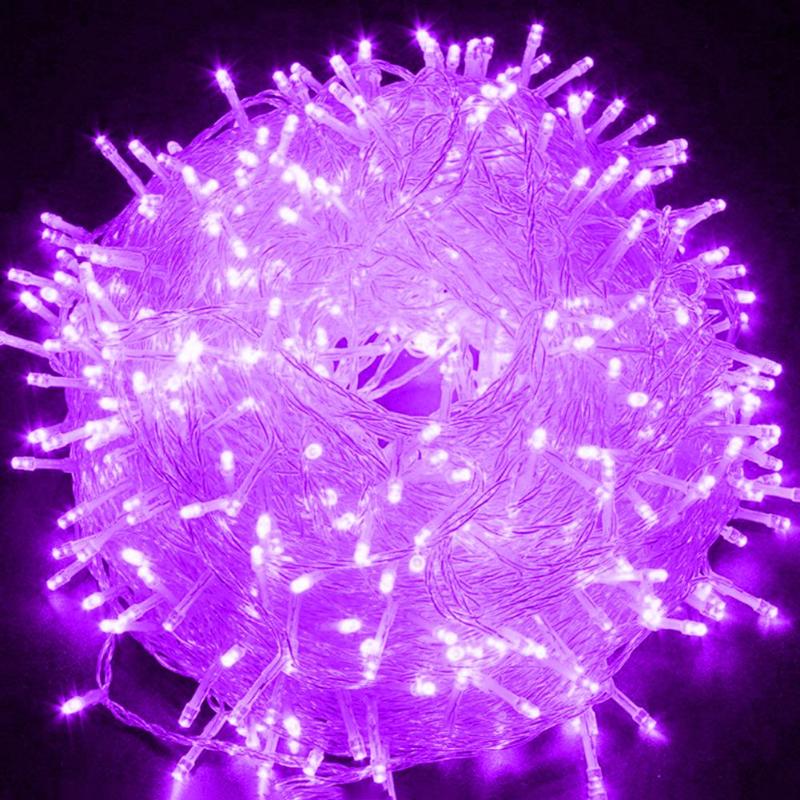 Kerst Guirlande LED Gordijn Ijspegel String Light 220V 10M 100Leds Indoor LED Party Garden Stage Outdoor decoratieve Licht