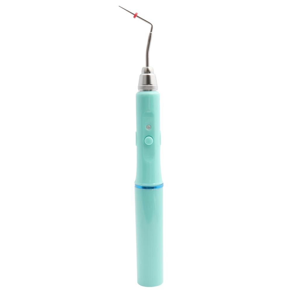 Dental Cordless Draadloze Guttapercha Obturation Systeem Endo Verwarmde Pen 2Tips Groen Wit 110V 220V