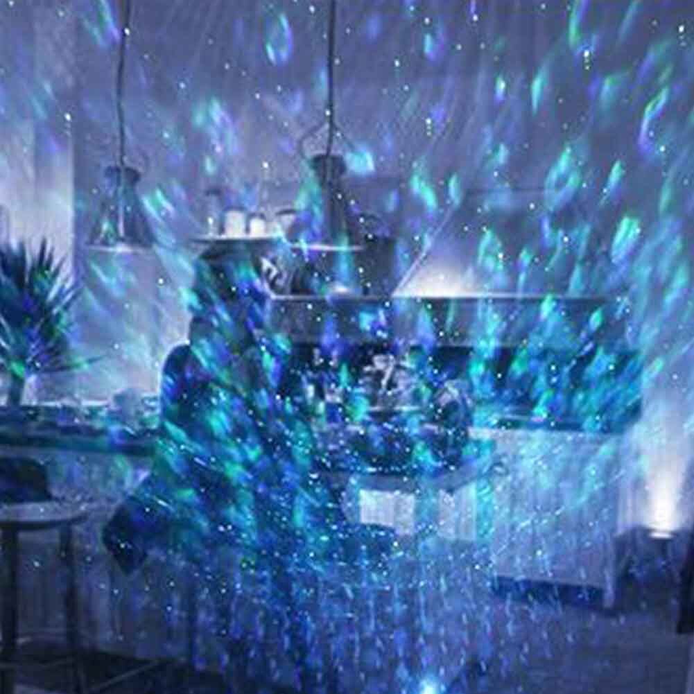 Projector Lamp Bedroom ABS Voice Control Home Theatre Portable With Remote For Kids LED Nebula Cloud 3 In 1 Bluetooth Speaker