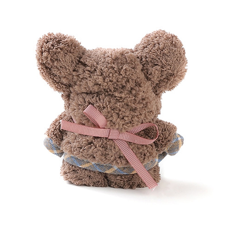 Baby Bath Towel Bear Cake Shape Quick-Dry Face Towel Solid Washcloth Wedding Animal Square Hooded Bath robe