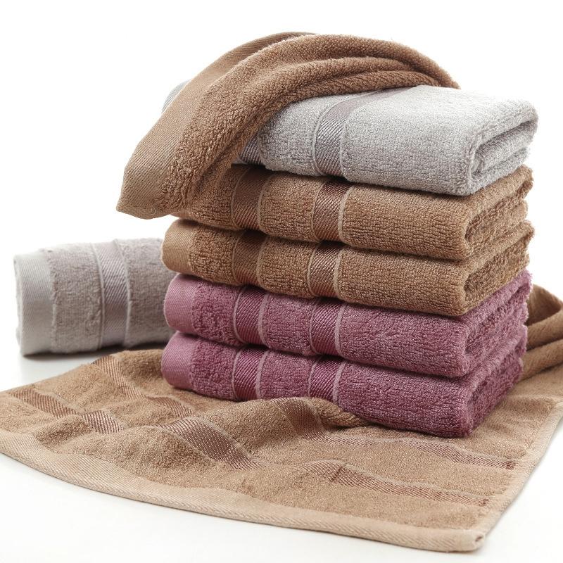 50 100% Bamboevezel Handdoeken Paars Grijs Bruin Bad Gezicht Handdoek Set Cool Bamboe Absorberende Gezonde Badkamer Handdoeken Voor Volwassenen