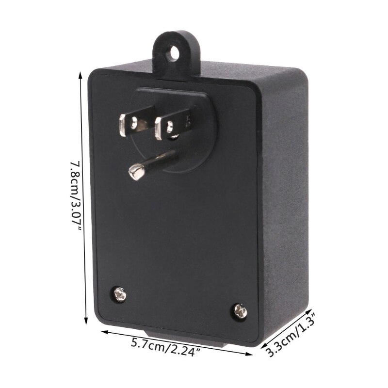 AC 120V 3A Fan Variable Speed Controller Electric Motor Rheostat for Hydroponics