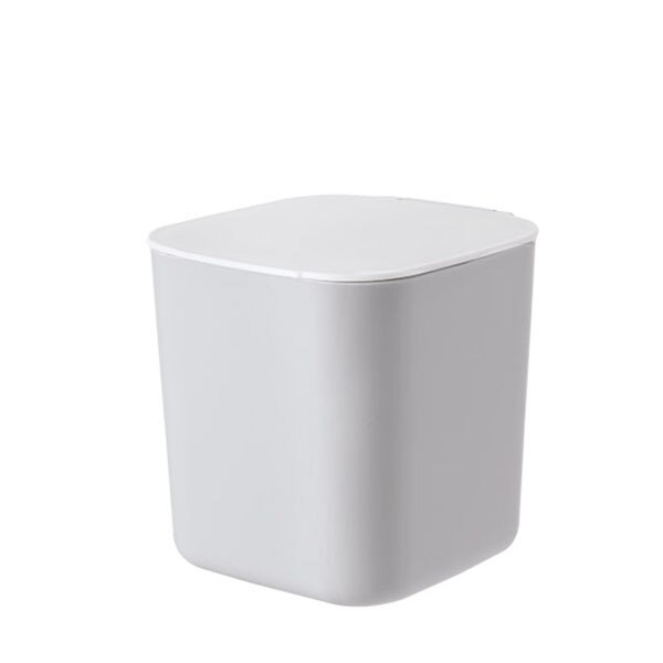 Countertop Storage Box Laundry Beads Container Multi-use Laundry Powder Box with Lid Washing Room Organizer: grey